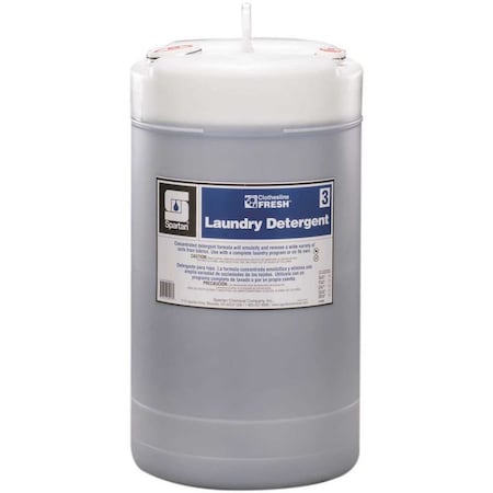 Spartan Chemical Co Clothesline Fresh 15 Gallon Laundry Detergent 700315